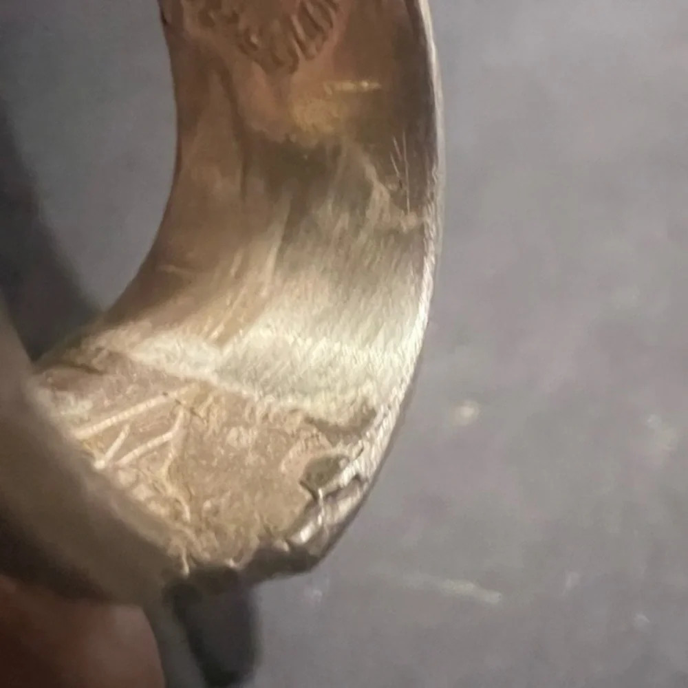 Vintage Silver Spoon Wrap Ring - Picture 11 of 13